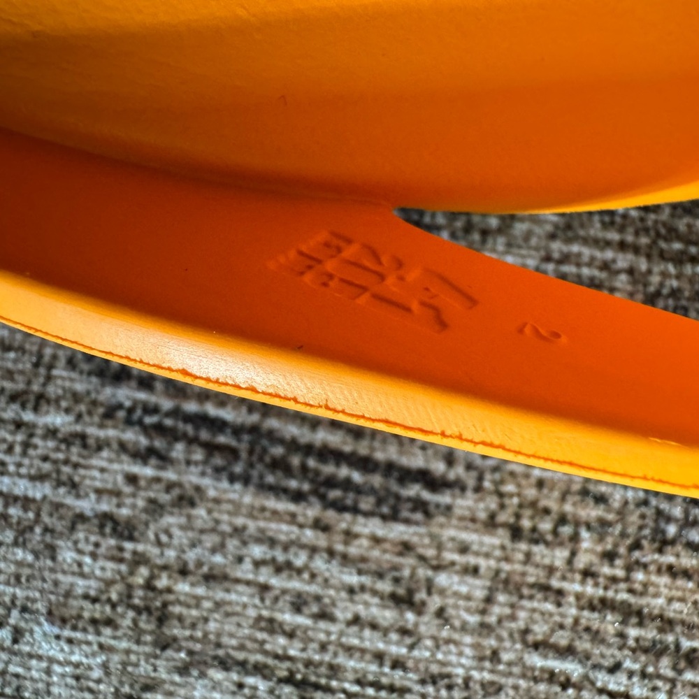 Birkenstock Vibrant Orange Sandals - Picture 4 of 4